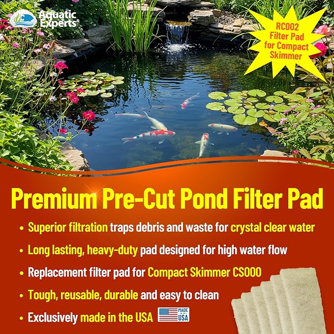 Aquatic Experts Beige COARSE Pond Filter Pad