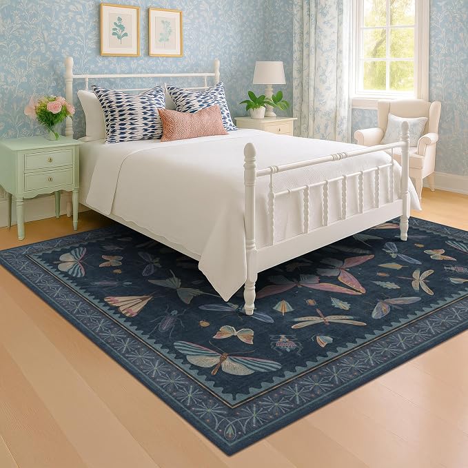 8x10 Large Farmhouse Rugs for Living Room