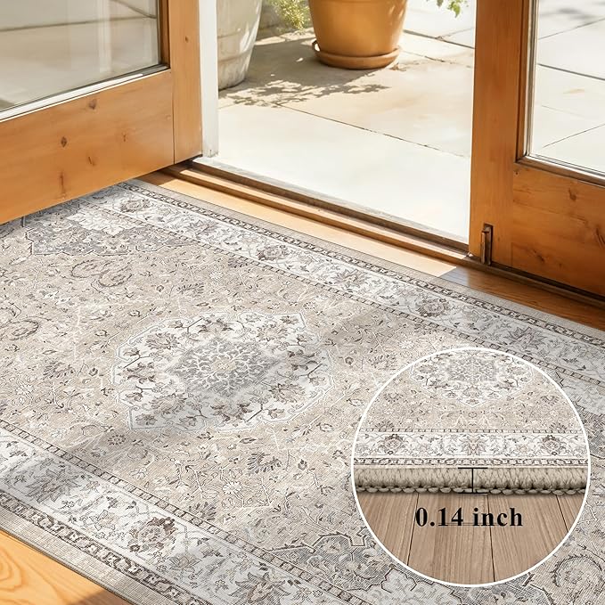 Hallway Washable Runner Rug