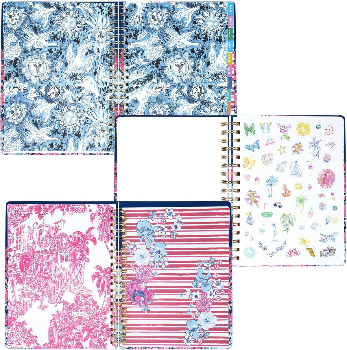 Lilly Pulitzer 17-Month Jumbo 2026-2027 Planner, In All Her Glory