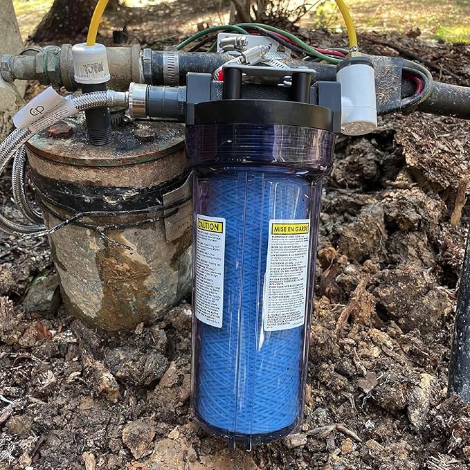 The Sulfur Eliminator Iron Buster Replacement Well Water Filter, Designed
