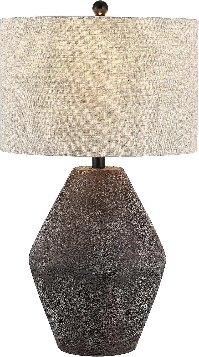 SAFAVIEH Ersta Table Lamp, 26.5" Modern Brown TBL4367A