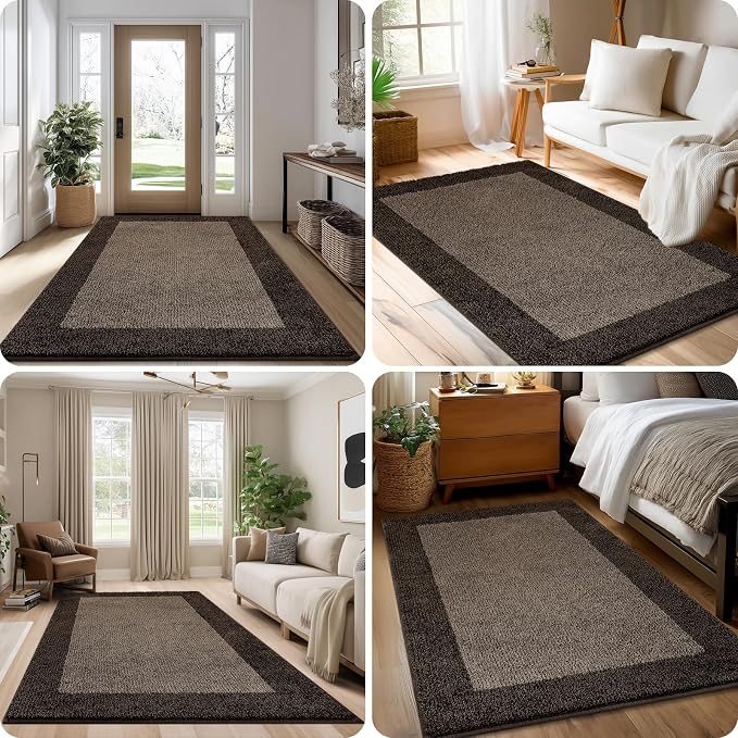 Machine Washable Runner Rug 32" x 168", Non Slip Kitchen Rug