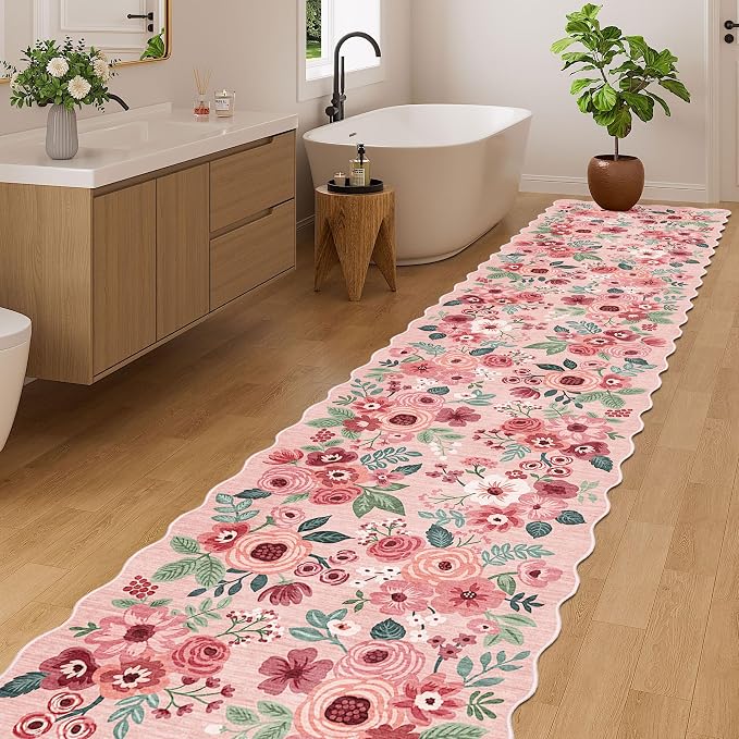 DUKINO Washable 2.6x12 Runner Rug