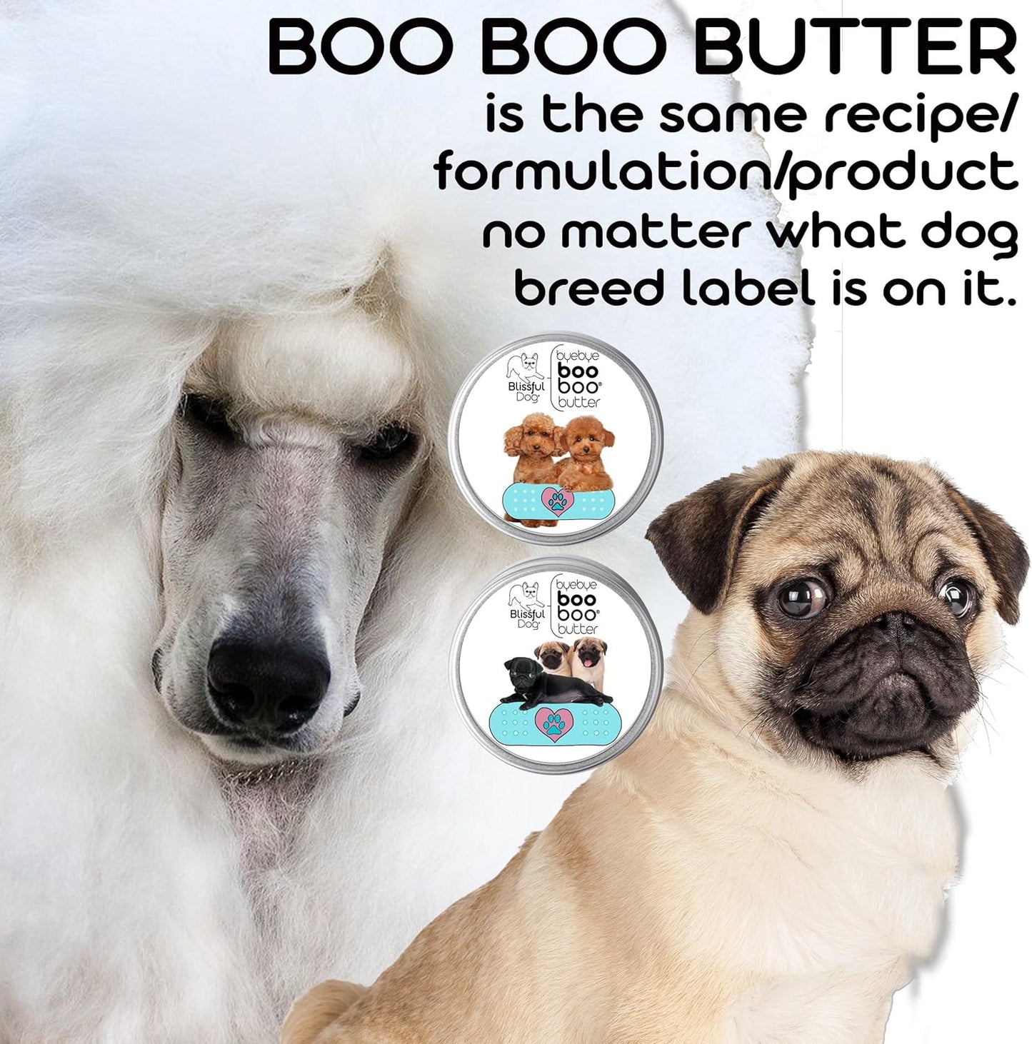The Blissful Dog Goldendoodle Boo Boo Butter, 16 oz.