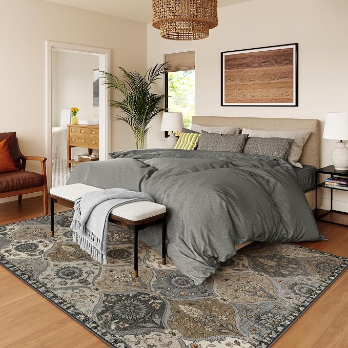 Lahome Moroccan Trellis 9x12 Rug