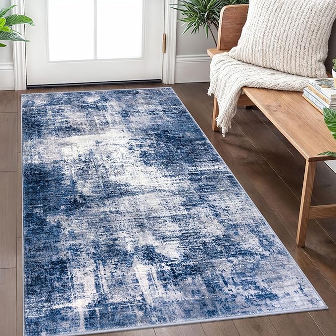 IOHOUZE Abstract Area Rug 3x5 Ft Washable Rugs