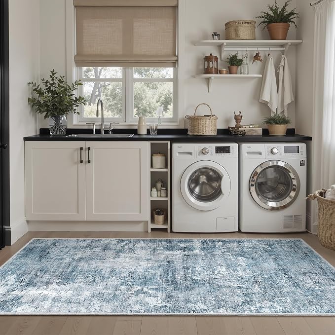 Soalmost Runner Rug 2x5 Washable Non-Slip Kitchen Runner Rugs