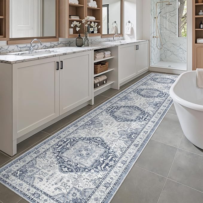 Madane Hallway Washable Runner Rug
