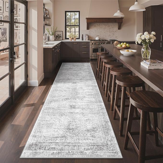 3x10 Runner Rug Non Slip Washable
