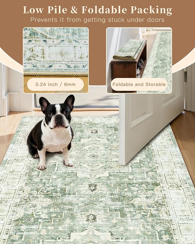 Madane Washable Runner Rug
