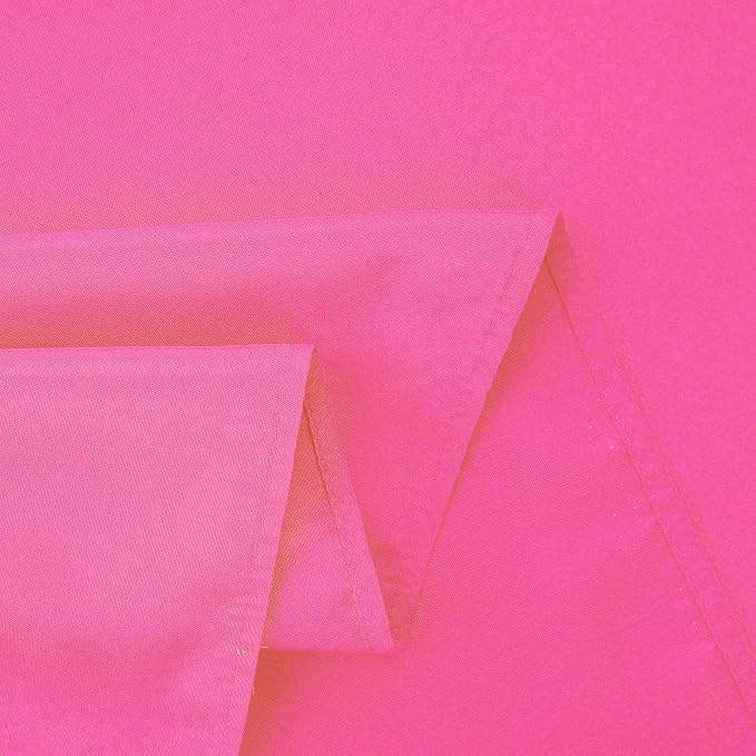 FOLINS&HOME Hot Pink Waterproof Decorative Table Runner 36 Inches Long | 210GSM