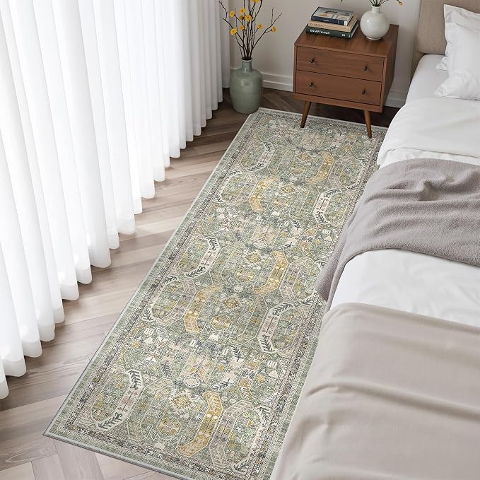 Madane Washable Runner Rug