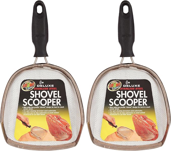 Zoo Med Deluxe Shovel Scooper 0.8 oz (Pack of 2)