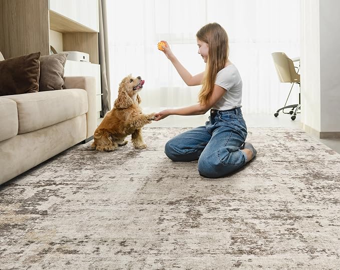 UERMEI 5x7 Area Rug Living Room Rugs