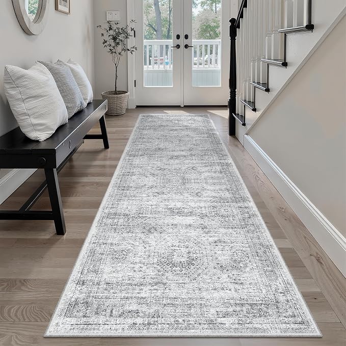 Soalmost Washable Runner Rug
