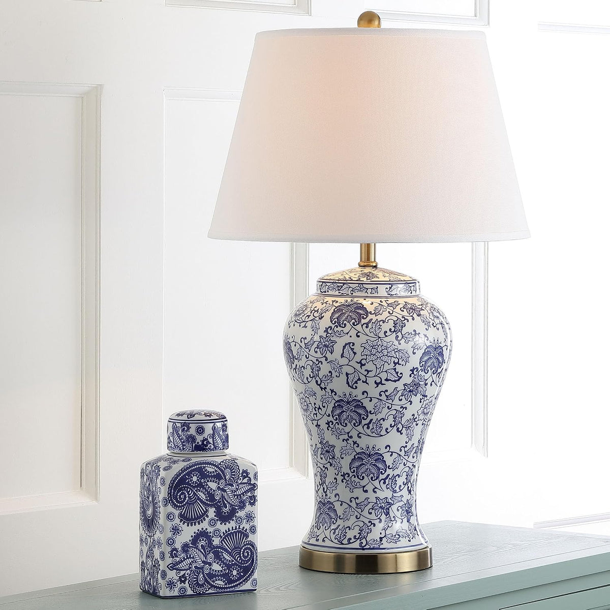 Safavieh Lighting Collection Spring Blossom Multi Floral 29-inch Table Lamp (Set of 2)