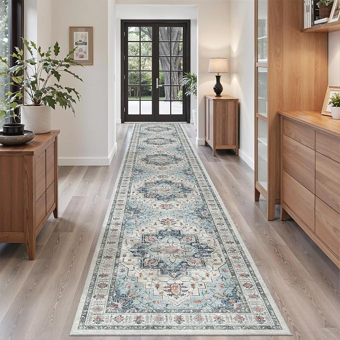 Madane Hallway Runner Rug 2'6''x16' Kitchen Runner