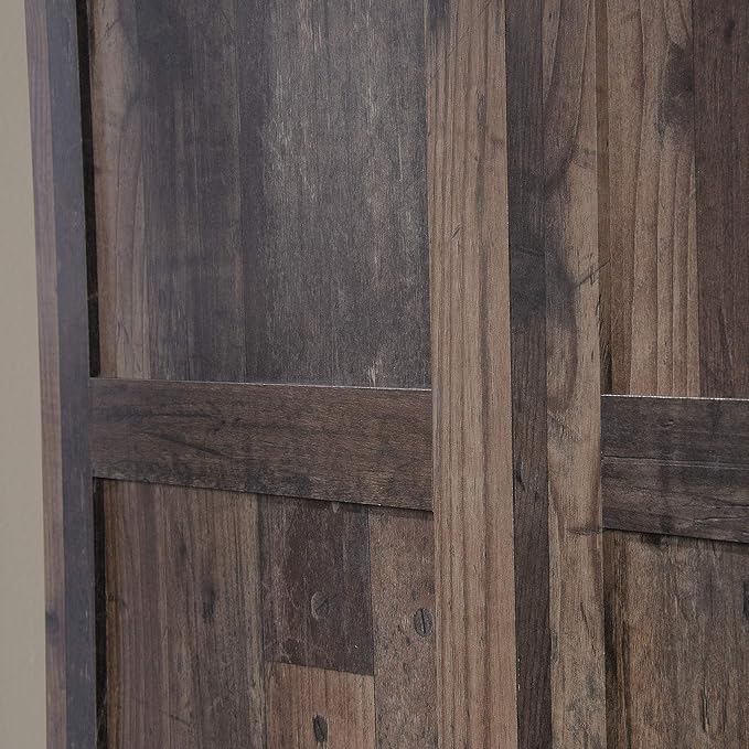 Sauder Select Storage Cabinet, Pantry Cabinet Kitchen Storage with Adjustable Shelves, Bathroom Storage Cabinet, in Reclaimed Pine