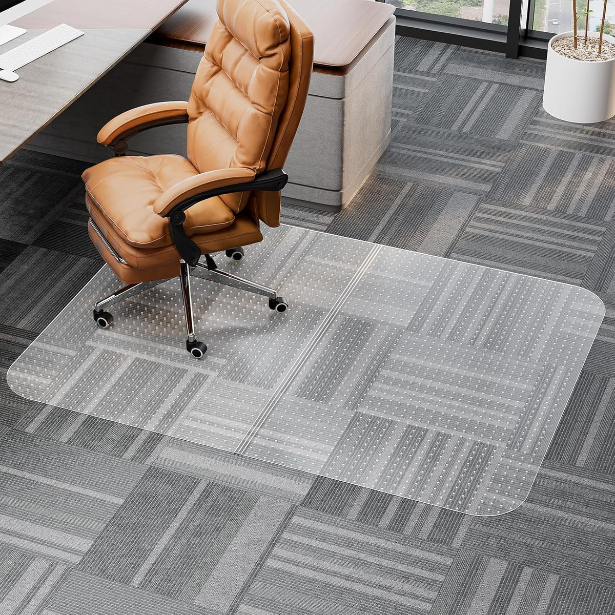 Office Chair Mat for Carpet, 36" X 48" - Ship Flat