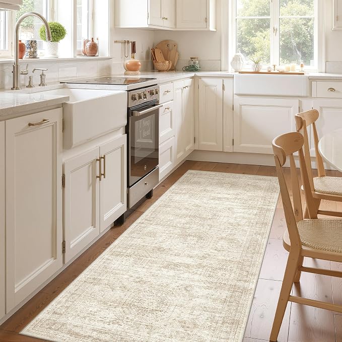 3x8 Runner Rug Non Slip Washable