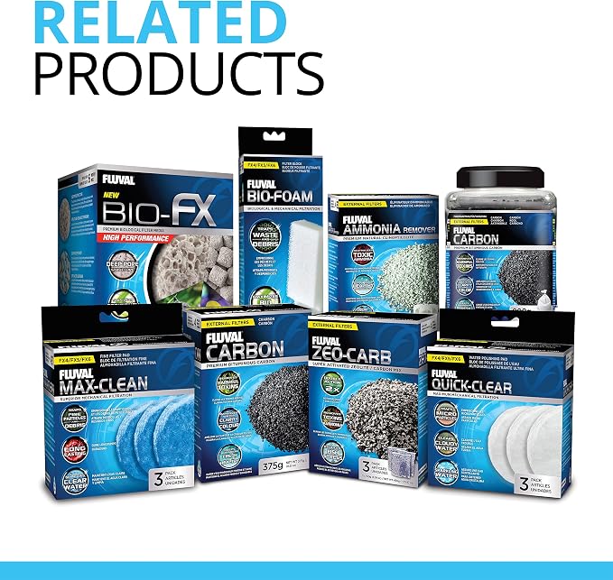 Fluval FX4/FX5/FX6 Bio-Foam, Replacement Aquarium Filter Media