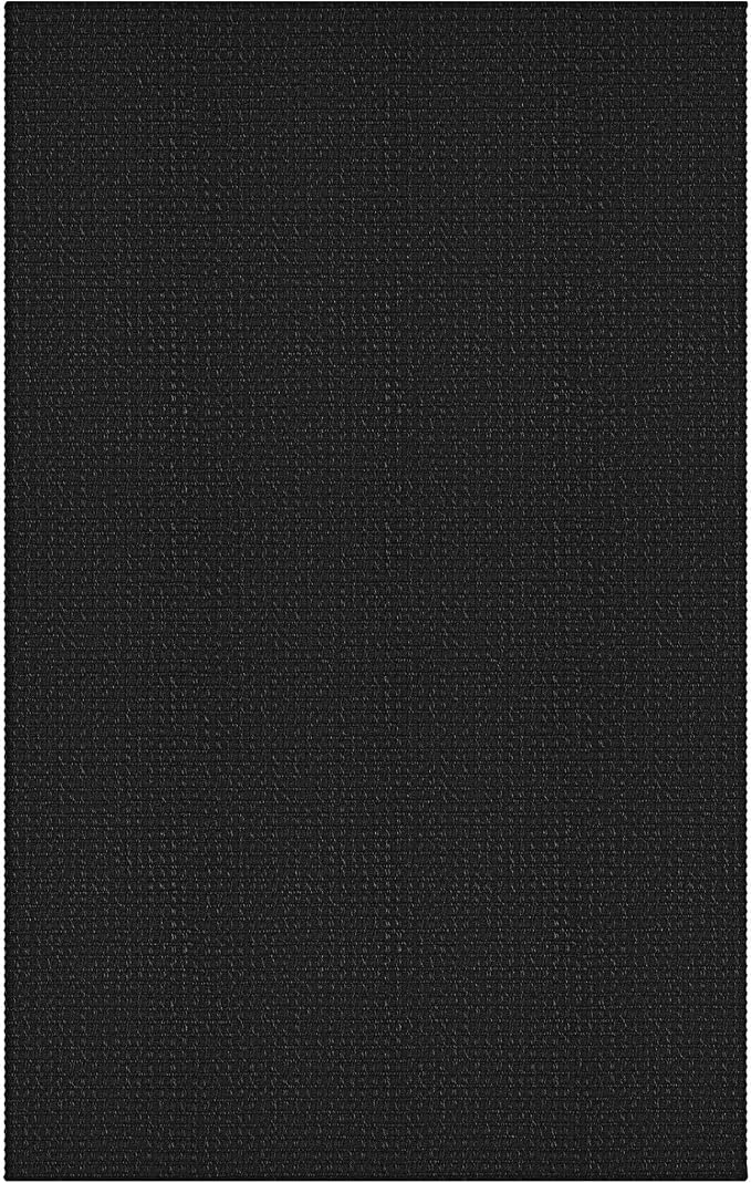 IOHOUZE Washable Area Rug 4x6 Non Slip Rubber Backed Woven Rugs