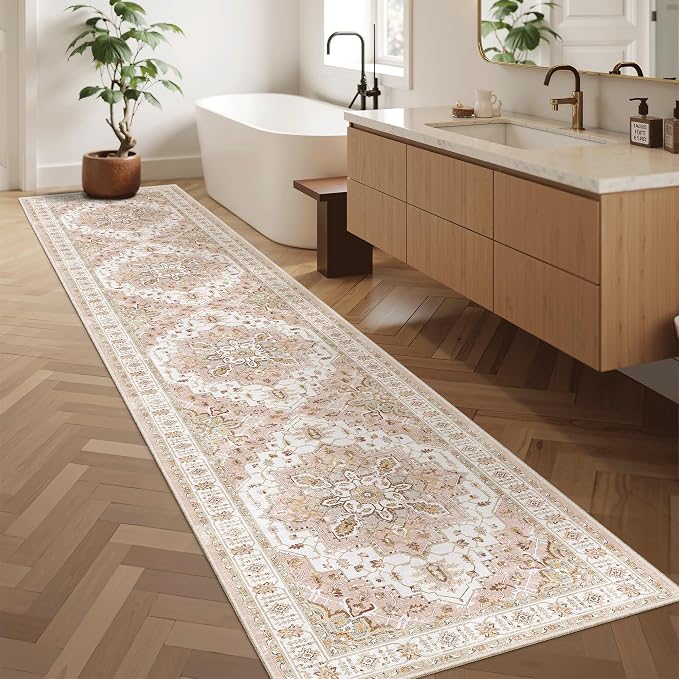 Madane Runner Rugs for Hallway 2x10 Long Washable Non-Slip Hallway Runner Rug