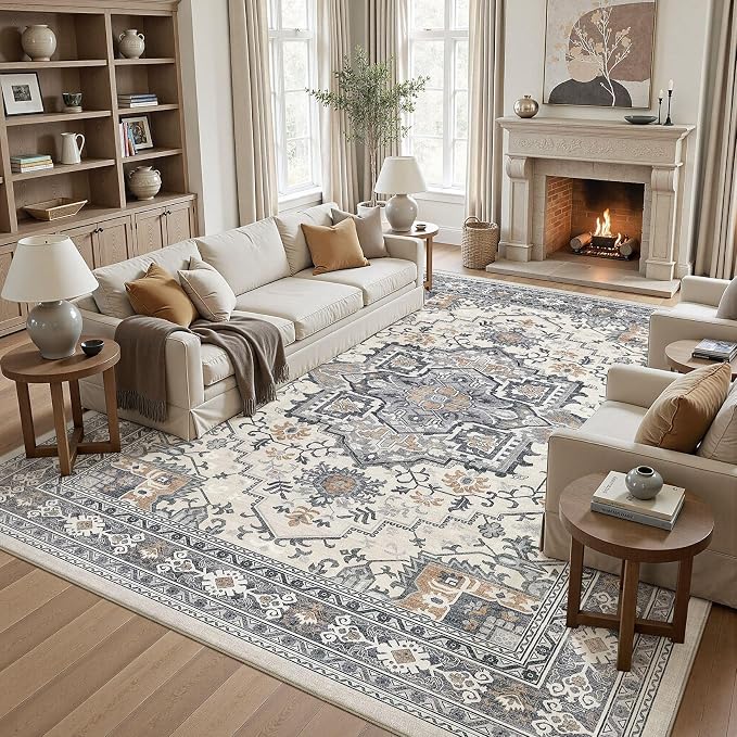 UERMEI 10x12 Area Rug Living Room Rugs