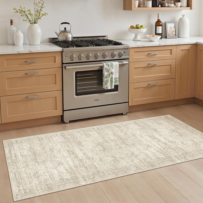 Soalmost Runner Rug 2x5 Washable Non-Slip Kitchen Runner Rugs