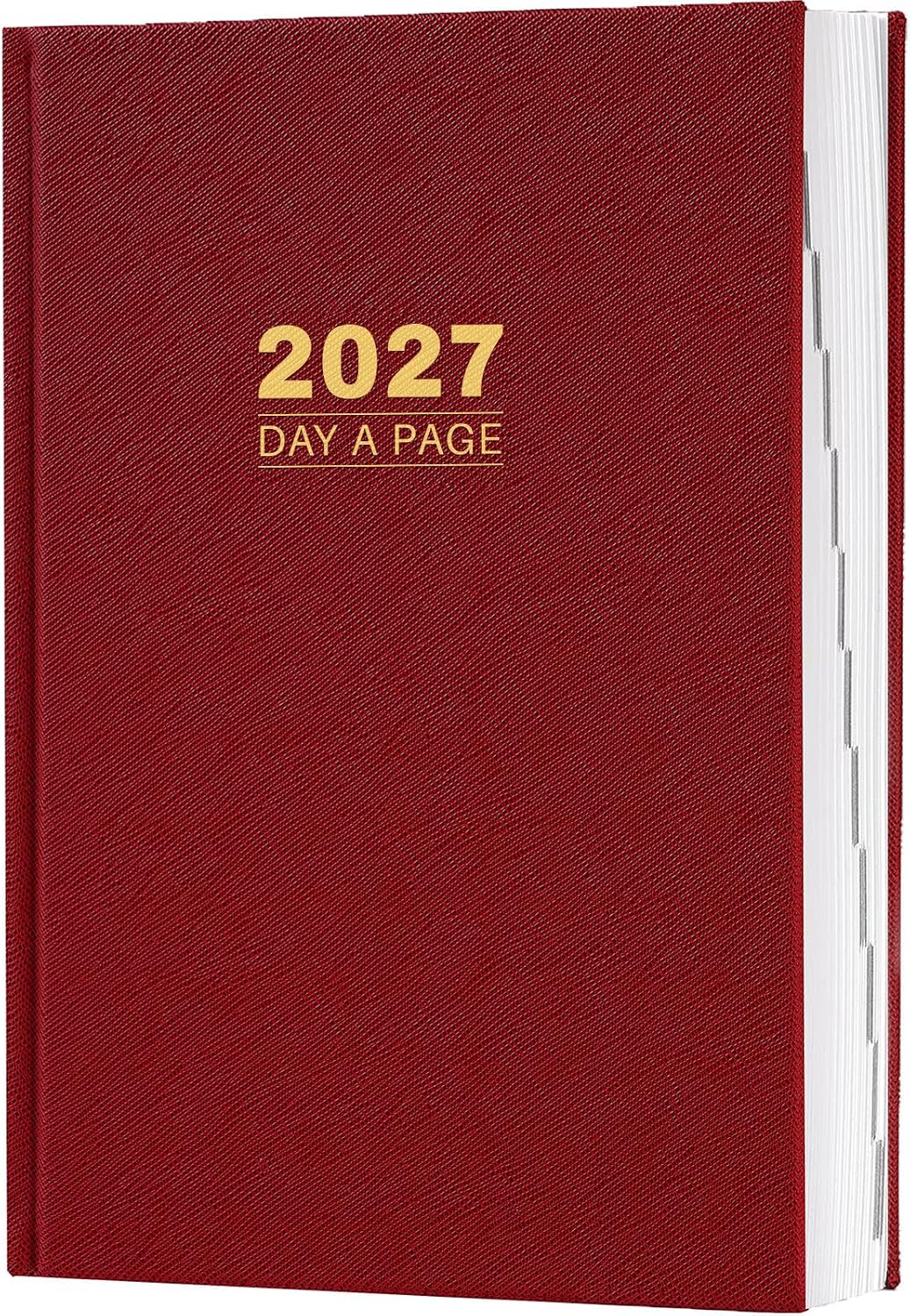 2027 Diary - Diary Full Page Per Day, Daily Planner 2027