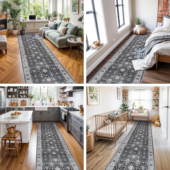 Hallway Washable Runner Rug
