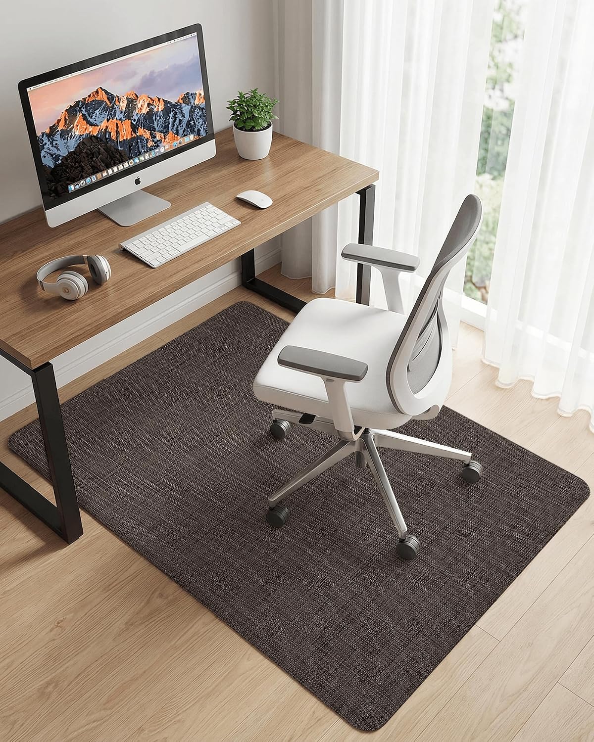 Carvapet 36 x 48 Office Chair Mat for Carpet Hardwood Floor Protector Rug