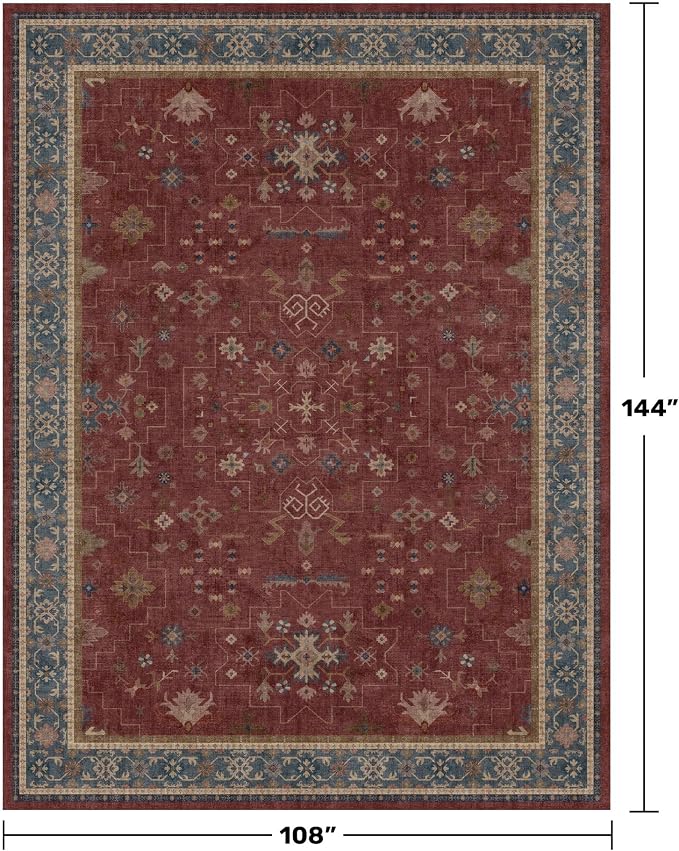 Hazo Haus Oriental 9x12 Soft Rugs