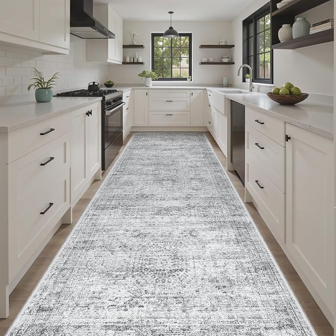 Soalmost 4x10 Wide Hallway Runner Rug: Washable Soft Rug Runners