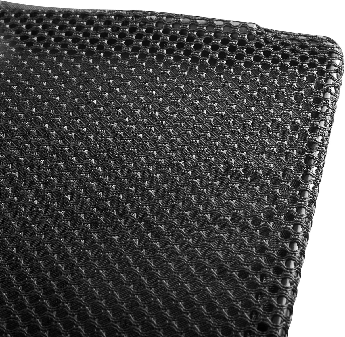 Mount-It! Under Desk Privacy Panel for Sit Stand Workstations [41 Inches Wide], with Cable Management and Organizer Pockets, Modesty Desk Skirt for Home and Office (Black)