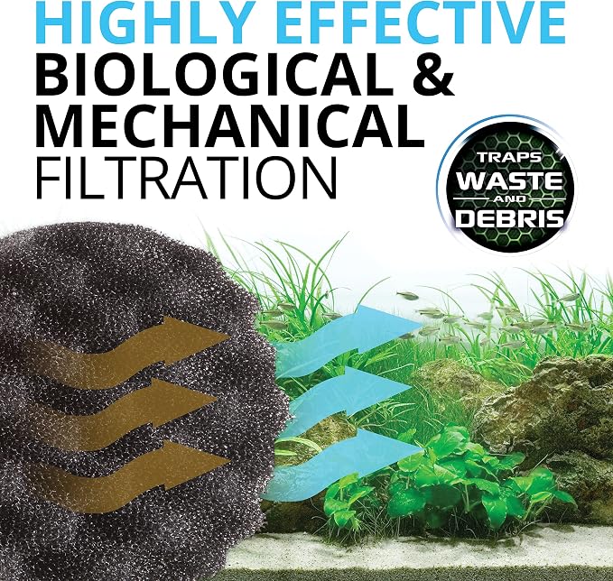 Fluval FX4/FX5/FX6 Bio-Foam, Replacement Aquarium Filter Media