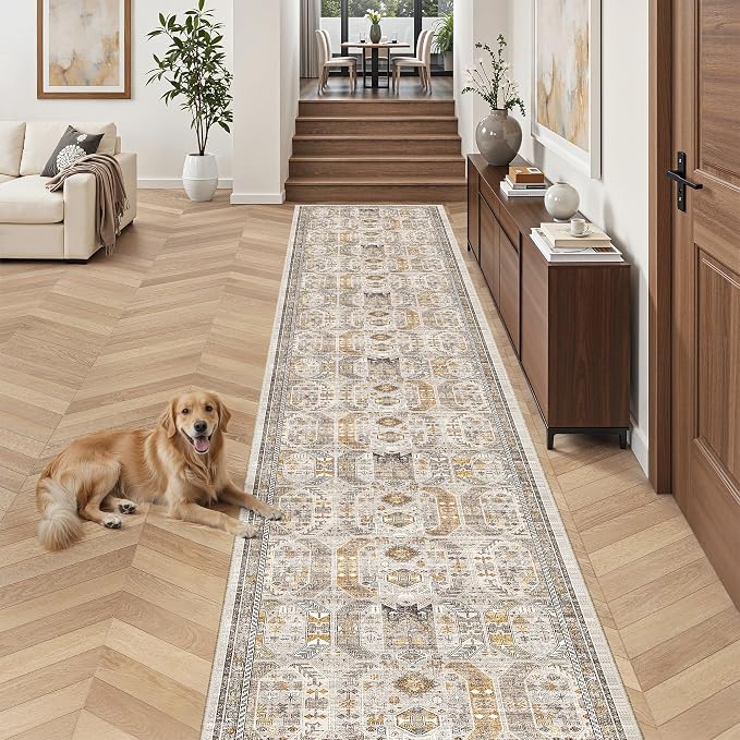 Madane Hallway Runner Rug 2'6''x16' Kitchen Runner