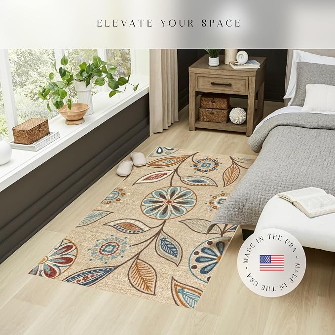 Maples Rugs Reggie Floral Area Rug