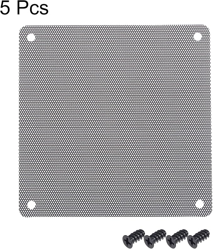 uxcell PC Dust Fan Screen with Screws