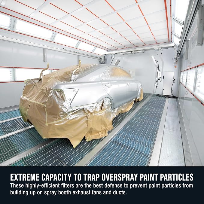 Master Airbrush Elite Paint Spray Booth Exhaust Filter Roll 60" x 100'