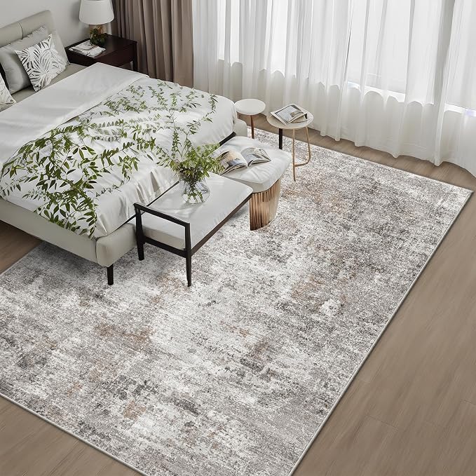 5x7 Non-Slip Machine Washable Area Rug