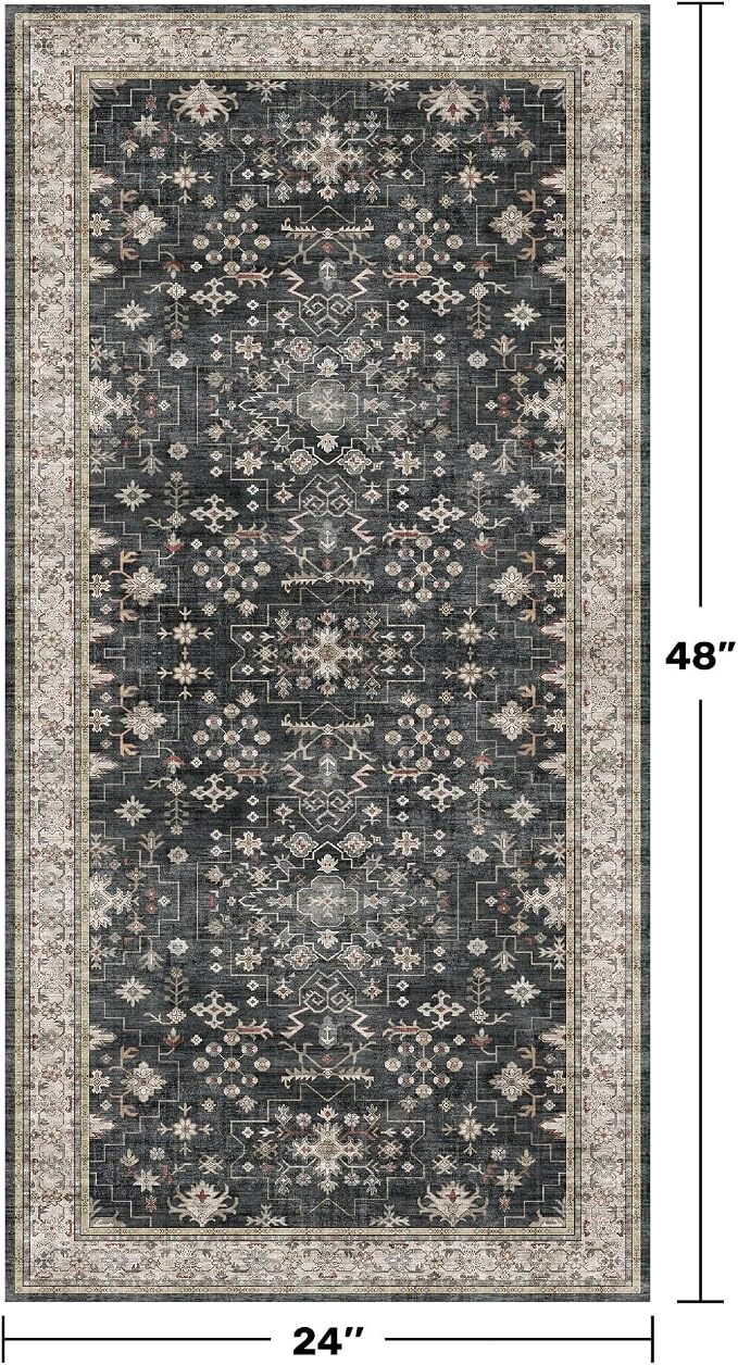 2x4 Entryway Runner Rugs, Small Runners