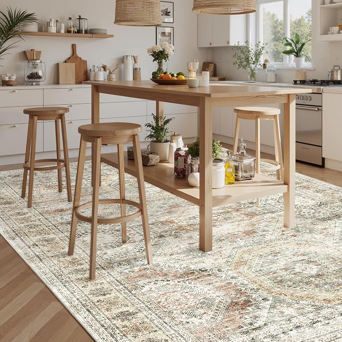 Soalmost Washable Area Rug 8x10, Large Soft Rugs