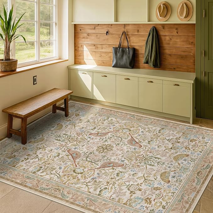 Hazo Haus Washable Area Rugs 5x7