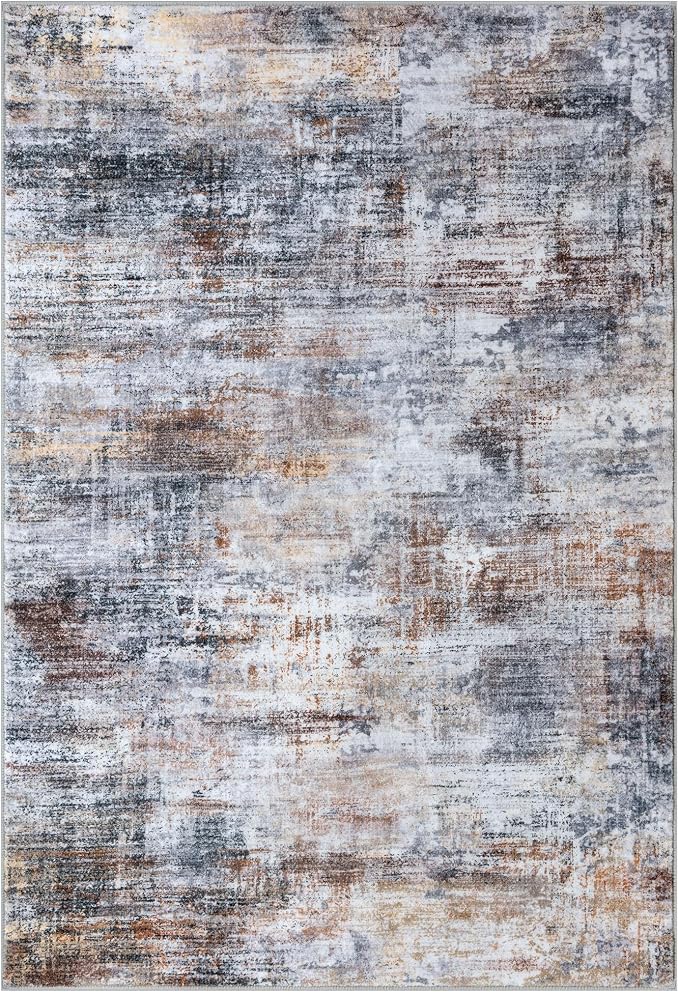 IOHOUZE Abstract Area Rugs 6x9 Ft Washable Rugs