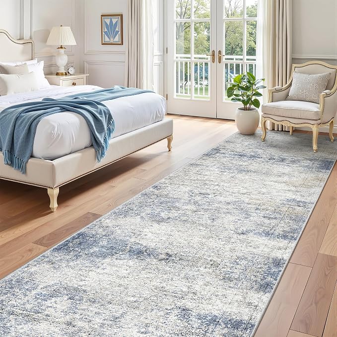 3x10 Runner Rug Non Slip Washable