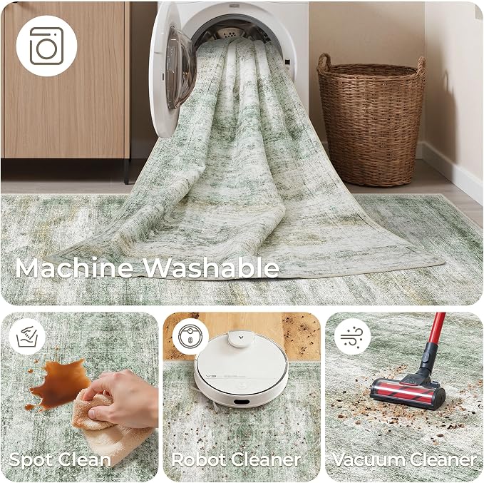 Washable Runner Rugs for Bedroom