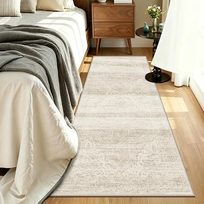 Washable Runner Rugs for Hallway 2x6 Rug Runners, Boho Vintage Kitchen Runner