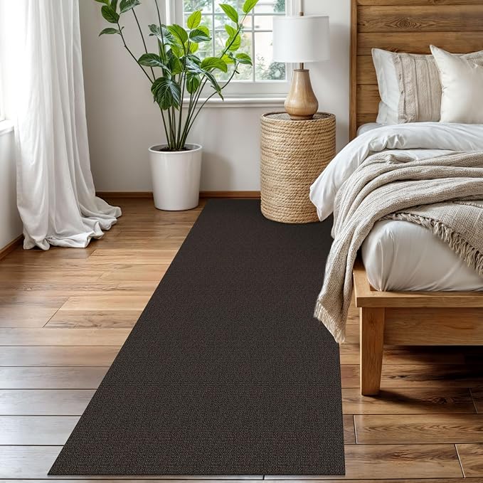 EARTHALL Washable Runner Rug 3x8 Ft Non Slip Runners